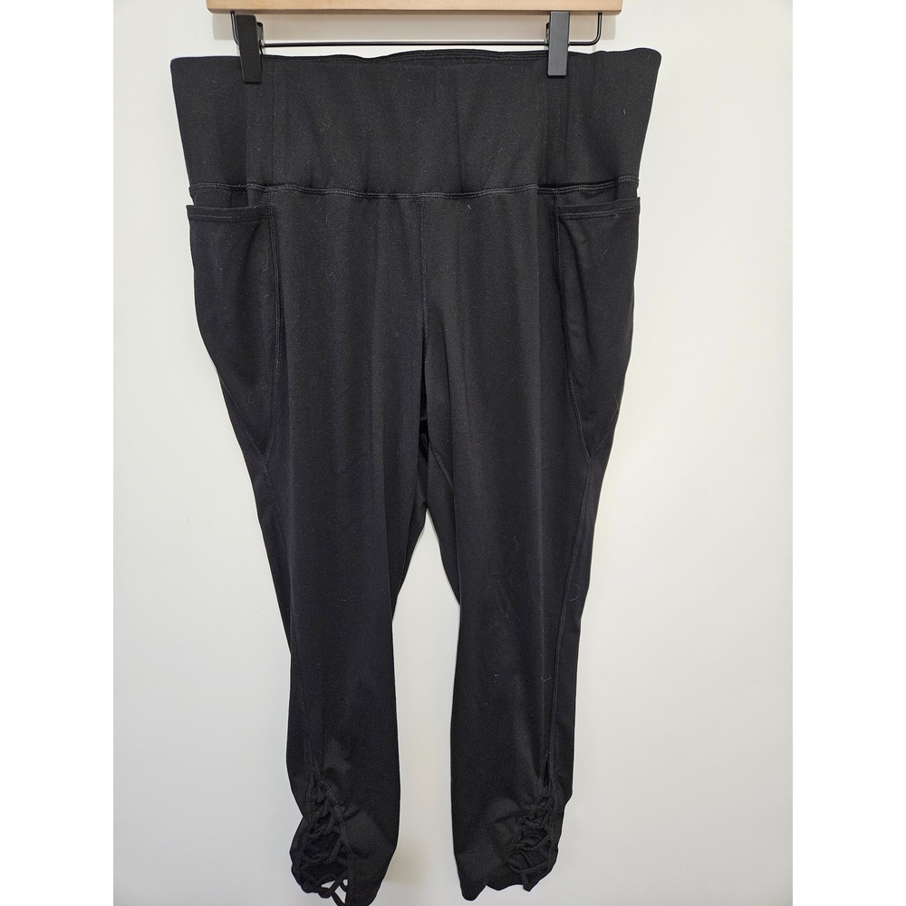 Women's Black High-Waisted Pants
